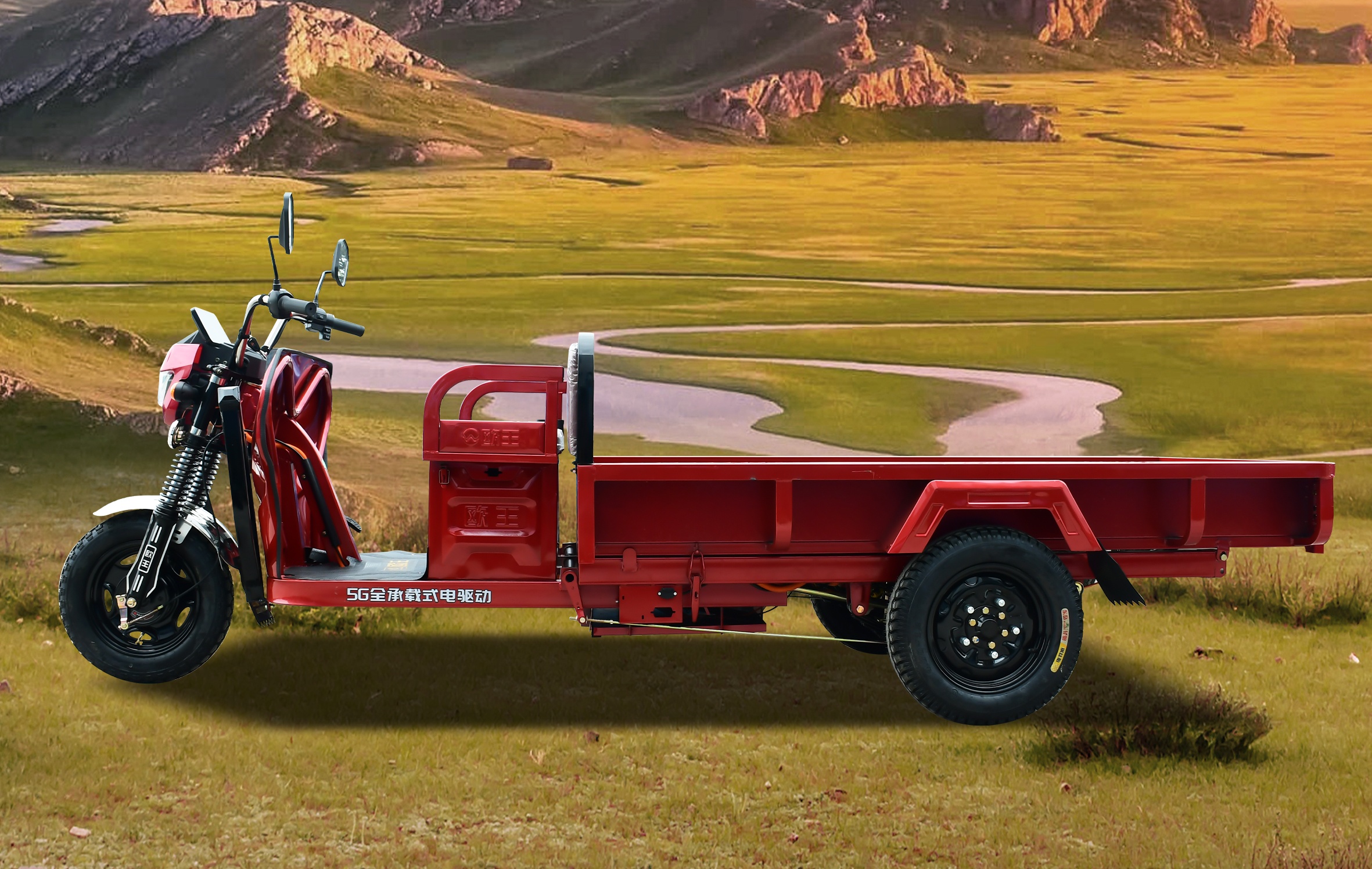 1.8m Flatbed Orchard Vehicle - Image 1
