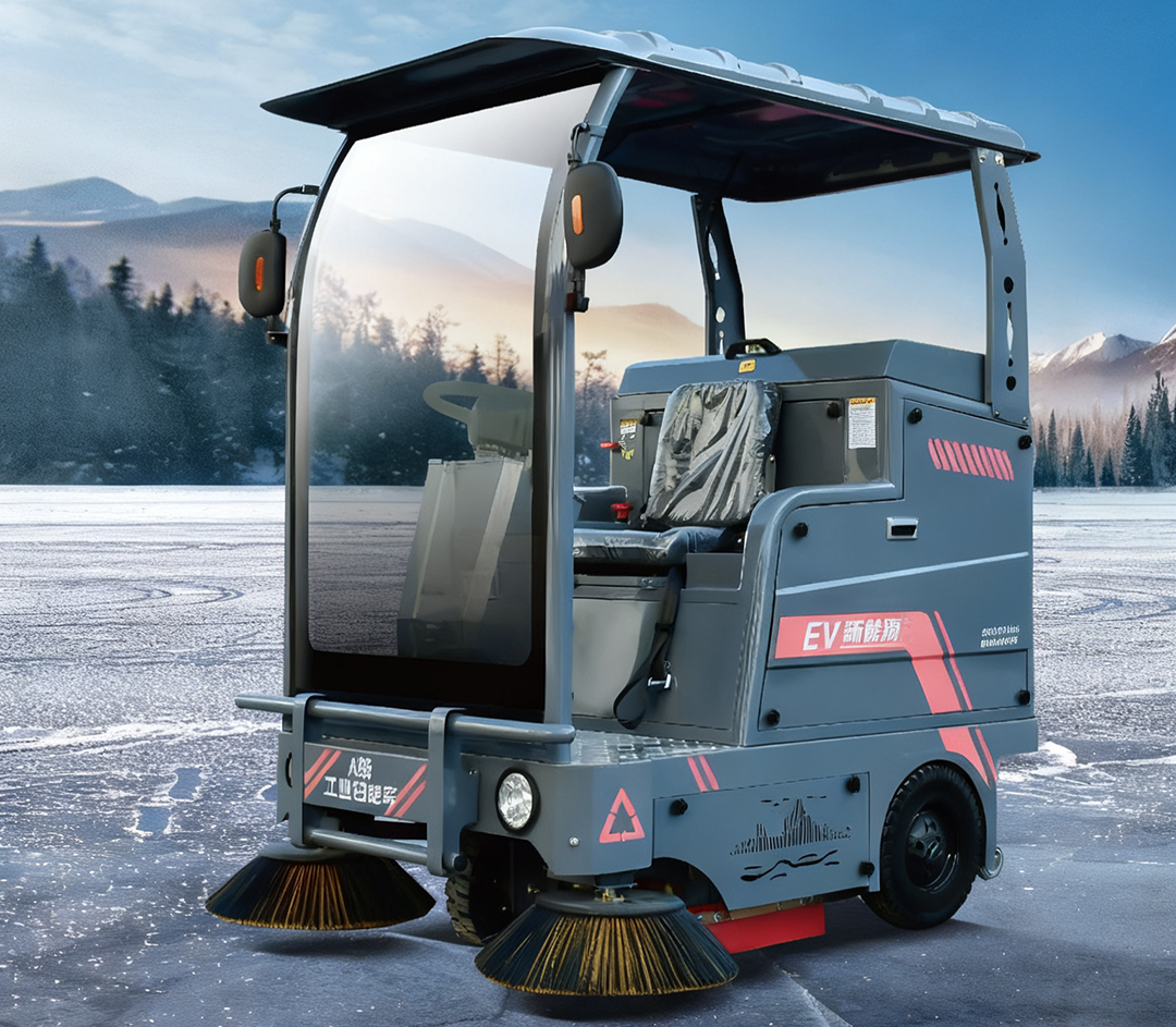 3-Brush Lawn Sweeper YX-16A - Image 1